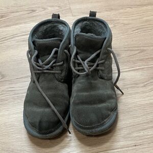 UGG Dark Gray Ankle Boots